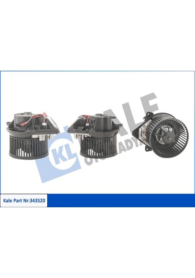 Kale 343520 Kalorifer Motoru Blower - Peugeot Partner 2000- 2.0 Hdi Dizel Klimalı Modeller 6441l3 - 6441h6 - 95661708 - E165016 - Zq91000980