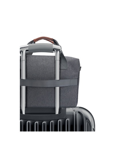 Lenyes Lb544 15-16 İnç Su Geçirmez Laptop Çantası Rambler Serisi Polyester Kumaş Gri