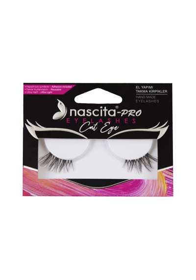 Nascita Cat Eye Takma Kirpik S155 6'li Avantaj Paketi Mıchu