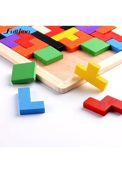 Ahşap Tetris Eğitici Oyuncak