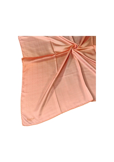 Mim Eşarp Emilya Rayon Degrade Eşarp 90x90 Cm Açık Somon