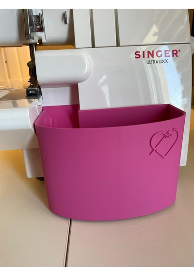 Singer Overlok Çöp Kutusu Fire Kabı Xl Fuşya Pembe 14sh654 14sh75