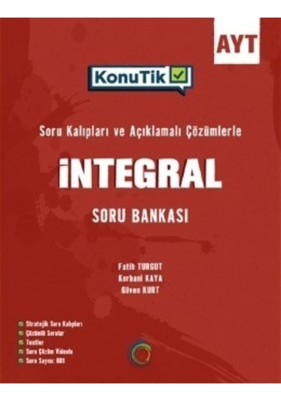 AYT KonuTik İntegral Soru Bankası  -  Sultan Özkaya  -  Okyanus Eğitim