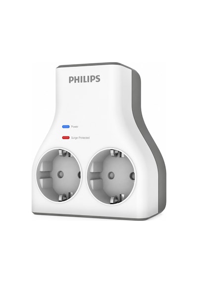 Philips Chp7022w/62 İkili Akım Korumalı Priz 1140j Aşırı Gerilim Koruma Yok