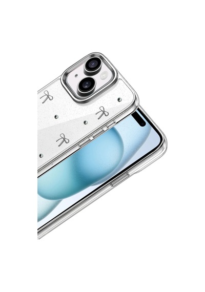 Newface - 958 - Apple iPhone Uyumlu 15 Fiyonk Desenli Kapak - - Glblseme - Desen 5