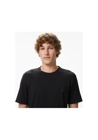 Nautica Erkek Siyah Regular Fit T-shirt-24269 0tb-siyah