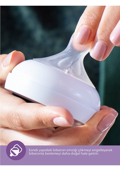 Philips Avent Natural Response PP 2'li Biberon Seti 125 ML 0+ Ay PAV-SCY90002