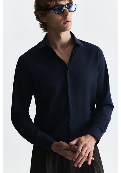 Antioch Comfort Slim Fit Gömlek Lacivert