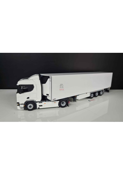 1/50 Scania Nextgen R730 4x2 Beyaz + Frigo Soğutuculu Trailer