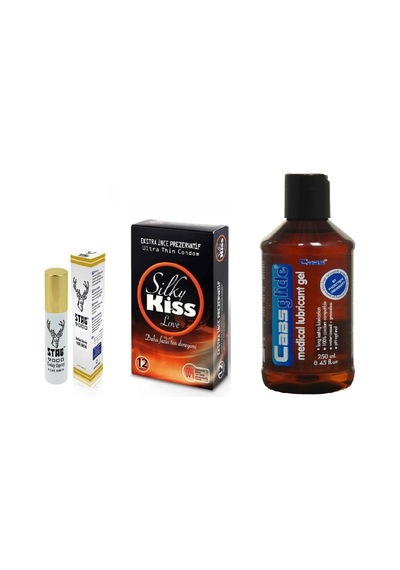 Cabs Glide Sade Jel 250ml +st'ag Sprey+ınce Prezervatif