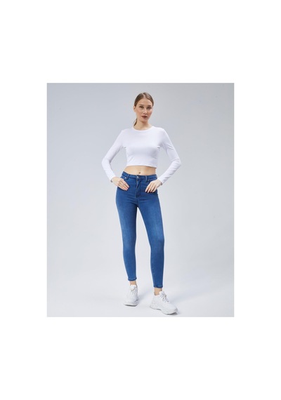 Virago Soft Touch Yuvarlak Yaka Crop Uzun Kol Bluz/body Beyaz - 686786242 Beyaz - 686786242 Beyaz Virago Soft Touch Yuvarlak Yaka Crop Uzun Kol Bluz/body Beyaz - 686786242 Beyaz - 686786242 Beyaz