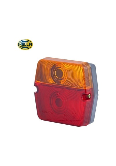 Hella Stop Lambası Kare Sarı-kırmızı 101 95 Mm