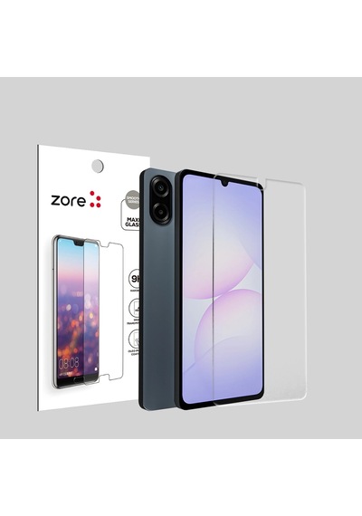 Galaxy Uyumlu  A07 Zore Maxi Glass Temperli Cam Ekran Koruyucu