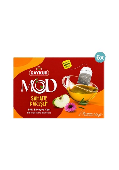 Çaykur Şahane Karışım Süzen Poşet Çay 40 G X 6 Adet