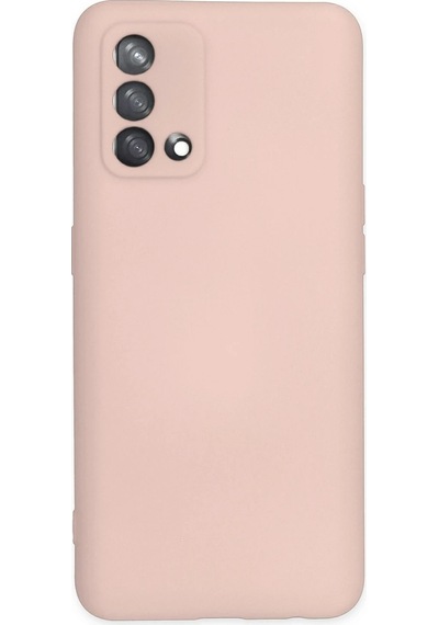 Newface Oppo A74 4g Kılıf Nano İçi Kadife Silikon Semeglbl - 19 - Pudra