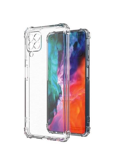 Galaxy Uyumlu M33 Kılıf Tchs Kamera Korumalı Nitro Anti Shock Silikon - Renksiz Renksiz