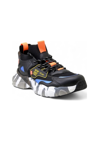 Guja 24y568 Trend Deri Erkek Sneaker Siyah