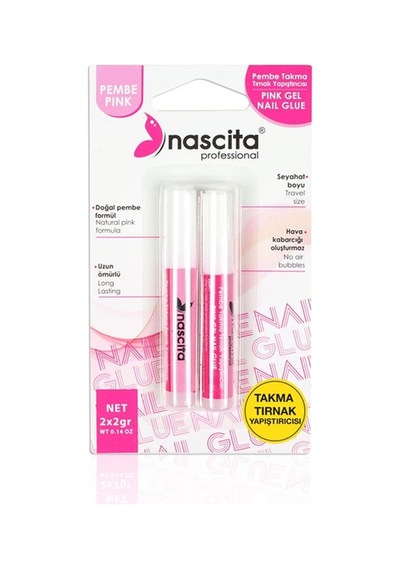 Nascita Pembe Takma Tırnak Yapıştırıcısı 4