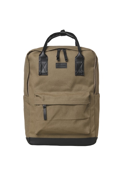 Jack & Jones Erkek Çift Kulplu Sirt Çantasi - Pascal - 12292167 Butternut
