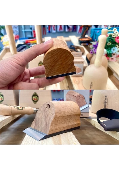 Kirschen 3808000 Ahşap Düz Uçlu Rende 50 Mm