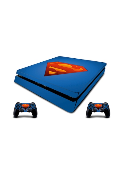 PS4 Slim Superman Sticker Seti