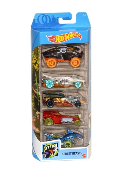 1806 Hot Wheels 5'li Araba Seti / +3 Yaş - 1 Adet Stokta Olan Gönderilir