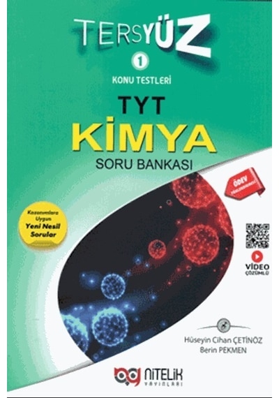 Nitelik Yks Tyt Kimya Tersyüz Soru Kitabı