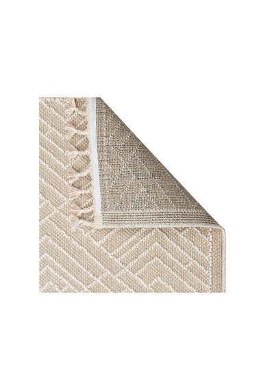 Eko Halı Soho Sh 12 Beige Hav Toz Vermaz Hasır Dokuma Modern Makine Halısı Bej