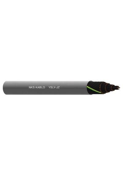 Nks Ysly-6x0.50 ,kesit 0.50mm² 6-damar/çok Telli Pvc Kumanda Kablo