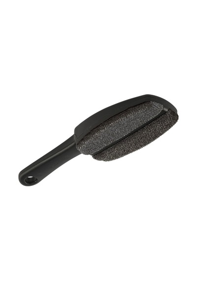 Brabantia Tiftik Tozu Evcil Hayvan Tüy Alma İçin Giysi Fırçası Koyu Gri Çift Kadife Pedler, Ergonomik Sap, Kolay