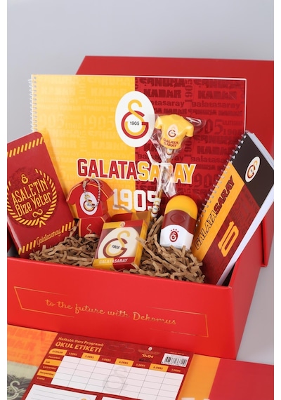 Dekomus Özel Kutulu Lisanslı Full Full Premıum Okul Ve Kırtasiye Seti