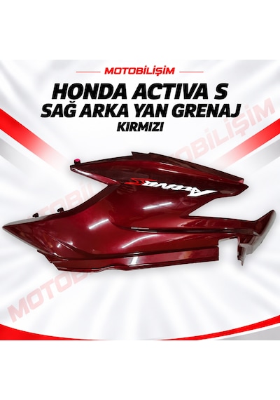 Honda Activa S Uyumlu Sağ Arka Yan Grenaj Kırmızı