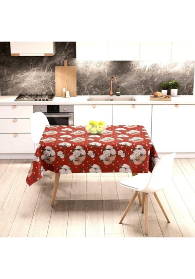 Red Rose Masa Örtüsü Çok Renkli