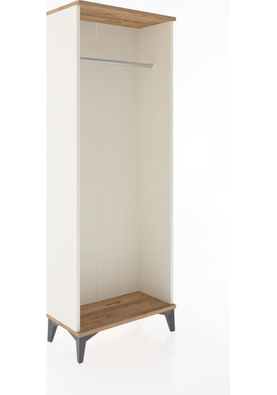 Arges Dolap Kapaklı Tek Askılı 60x30x163 Aytaşı-çam Aytaşı