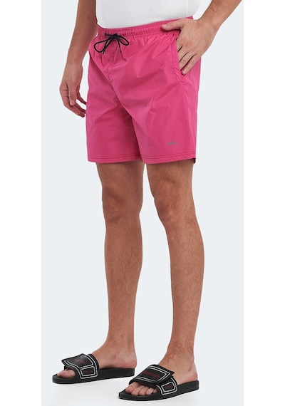 Slazenger RENO Erkek Cepli Deniz Şortu Fuşya Mayo