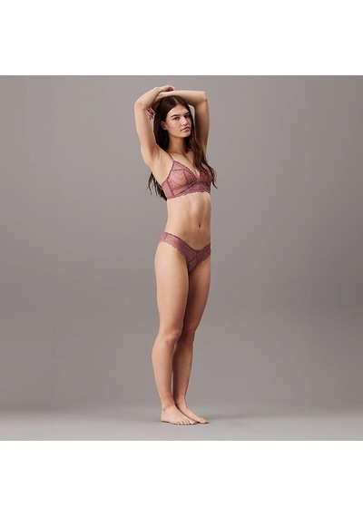 Calvin Klein Unlıned Trıangle, Lko Pembe Kadın Bralet