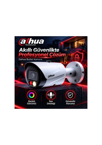 2mp 3.6mm Smart Dual Light Sesli Ip Bullet Kamera