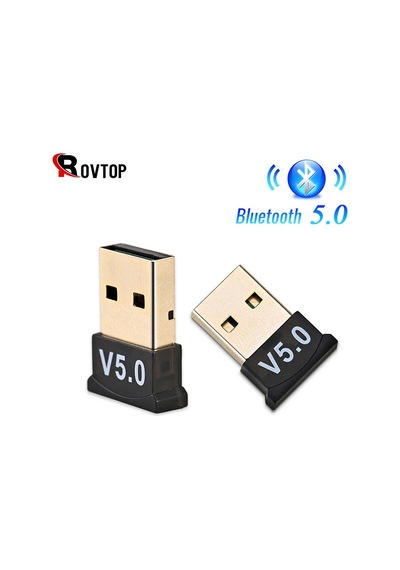 USB Bluetooth 5.0 Adaptörü Verici Bluetooth Alıcısı Ses Bluetooth