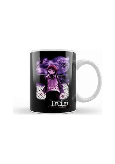 Serial Experiments Lain Iwakura 01 Kupa Bardak Porselen Karışık