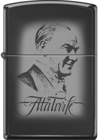 Zippo Ataturk Photo Design Çakmak - 24756-115792