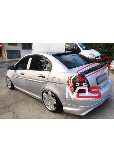 Hyundai Accent Era Msport Spoiler Fiberglass Boyasız