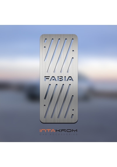 Skoda Fabia Krom Ayak Dinlendirme Pedalı - 2018 Ve Üzeri