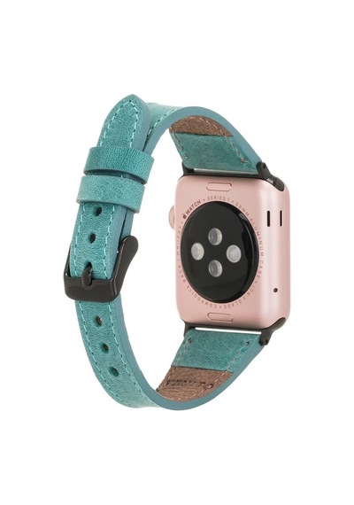 Apple Watch Uyumlu Deri Kordon 42-44-45mm Slim Cz12 Diğer