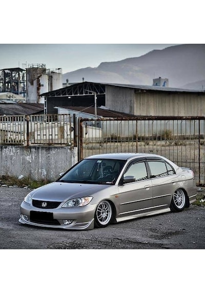 Honda Civic Vtec2 Yan Marşpiyel Plastik Boyasız