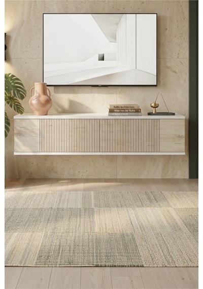 Tda1204bt Corsa Duvara Montaj Tv Sehpası Beyaz-traverten 120cm Beyaz - Traverten Tda1204bt Corsa Duvara Montaj Tv Sehpası Beyaz-traverten 120cm Beyaz - Traverten