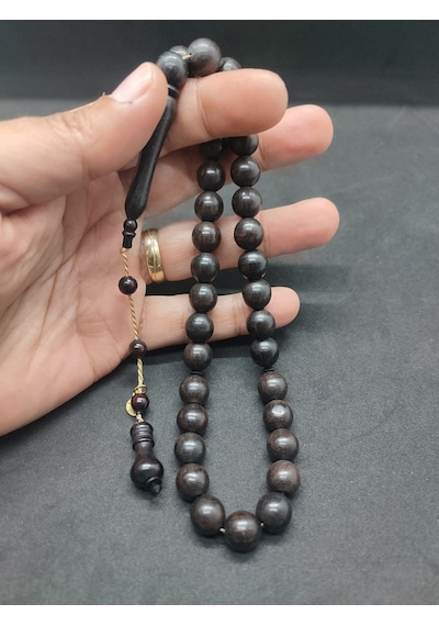 Başka Yerde Yok Şevket Alkan Usta Eseri Naturel Abanoz Sertifi Açık Gri