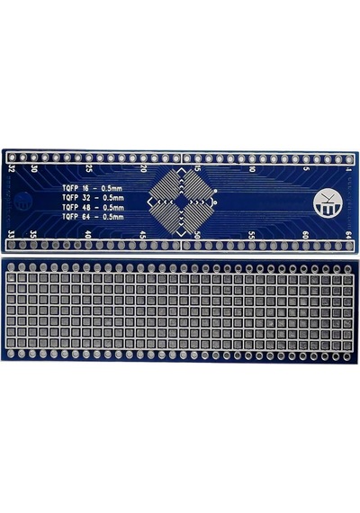 Alkatronik-0.5Mm Tqfp-3 Pcb Tqfp16 Tqfp32 Tqfp48 Tqfp64 Proto Pcb Pertenaks