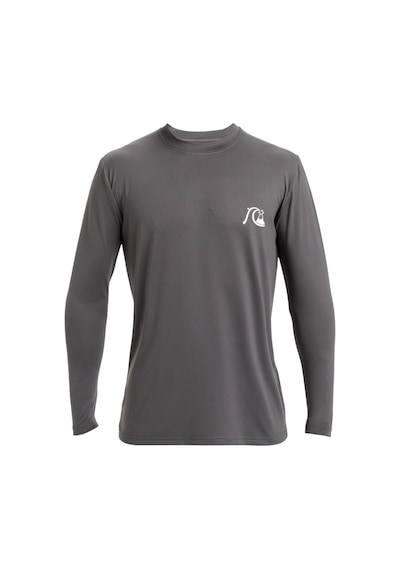Quiksilver Quıksılver Dna Bubble Logo Surf Tee Ls Kzm0 Gri