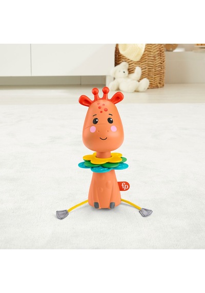 Fisher-Price Safari Arkadaşları Eğlenceli Zürafa Gwl65 Çok Renkli