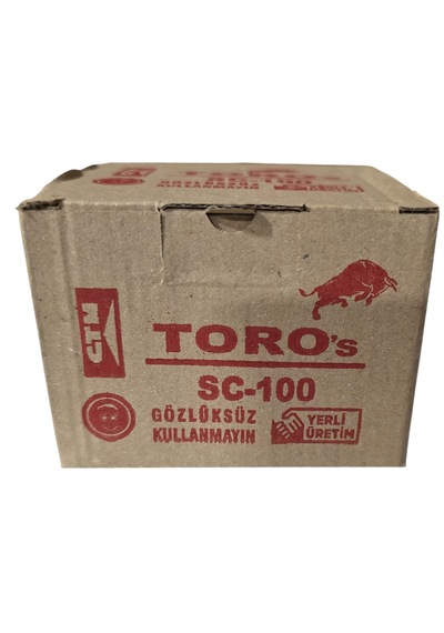 Ctm Toro's 100 Mm Saçaklı Çanak Fırça 20 Adet